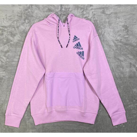 Adidas Activewear Casual Men’s Wear Essentials Brandlove Hoodie Pullover Men's S - Picture 2 of 8